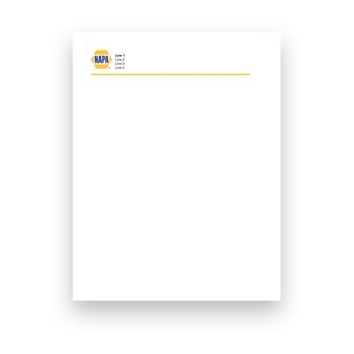 Personalized Letterhead - Pack of 1000