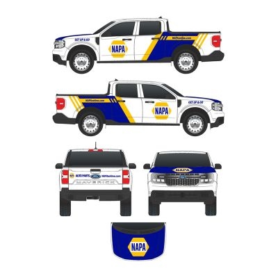 Mid-Size Truck - Standard Vehicle Graphics